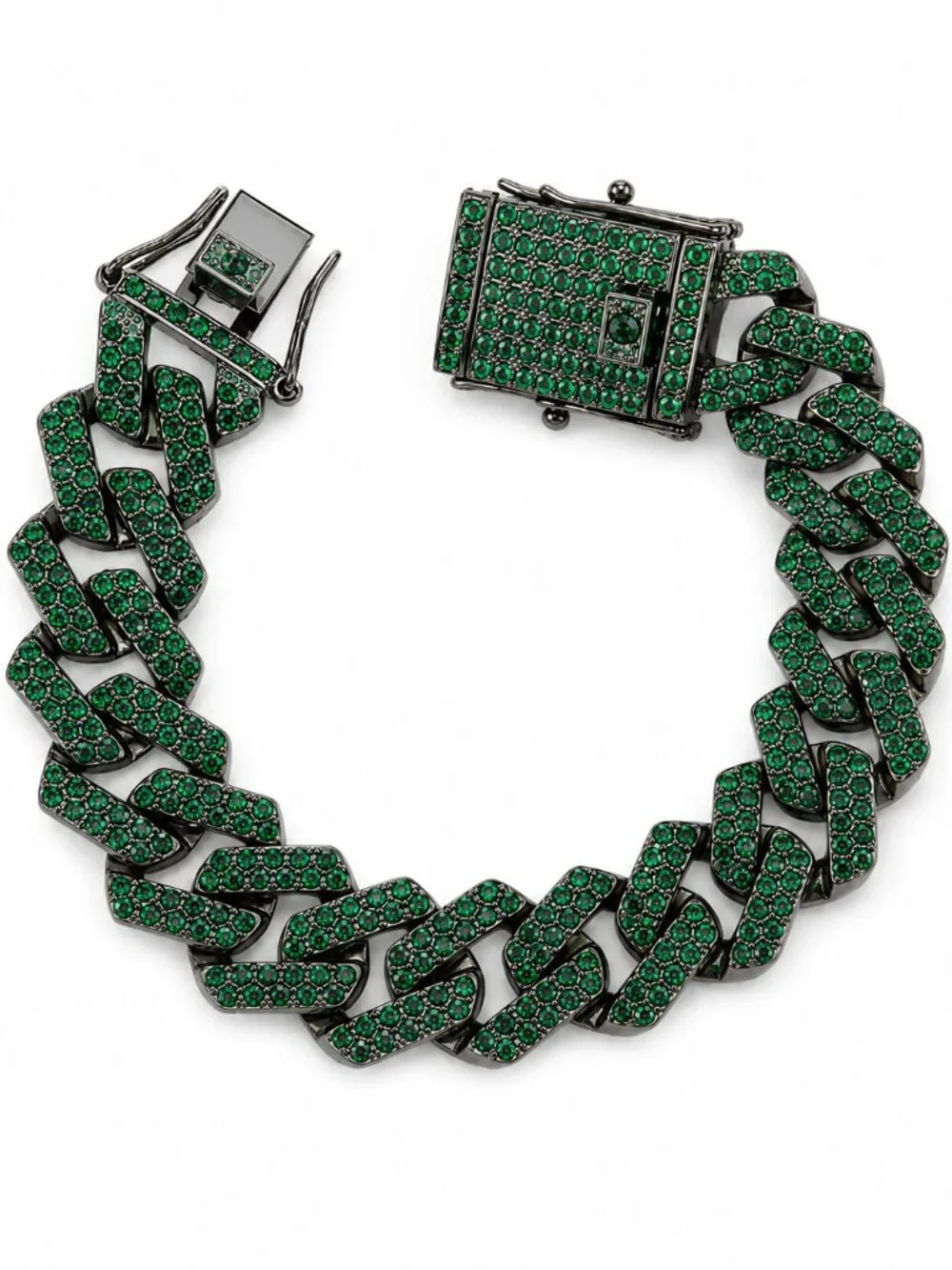Invicta Elements Men’s XL Drip Chain Bracelet Money Green 80914 NWT